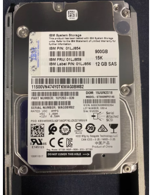 01LJ854 IBM Storwize 900GB 15K Enterprise Hard Drive