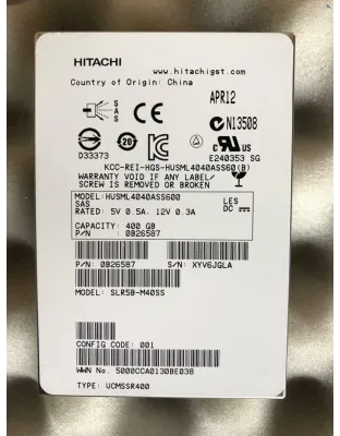 0B26587 HGST 400GB SAS Enterprise SSD