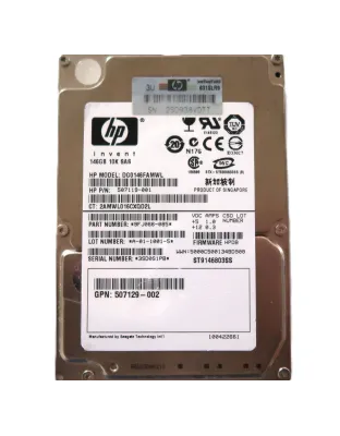 9FJ066-085 507119-003 HP 146GB 10K SAS Enterprise Hard Drive