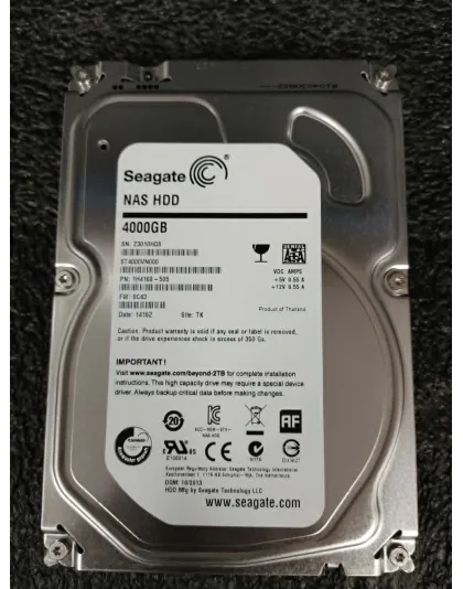 1H4168-505 Seagate 4TB NAS SATA Hard Drive