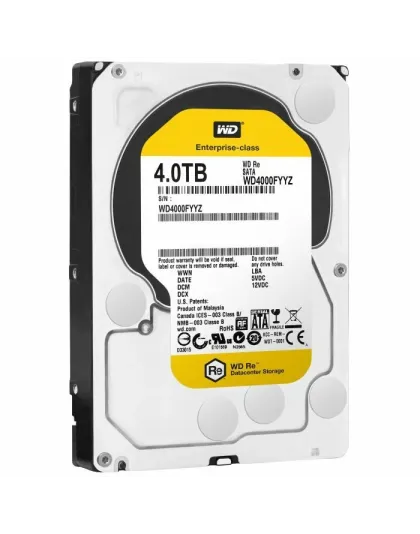 WD4000FYYZ Western Digital RE 4TB SATA Enterprise Hard Drive