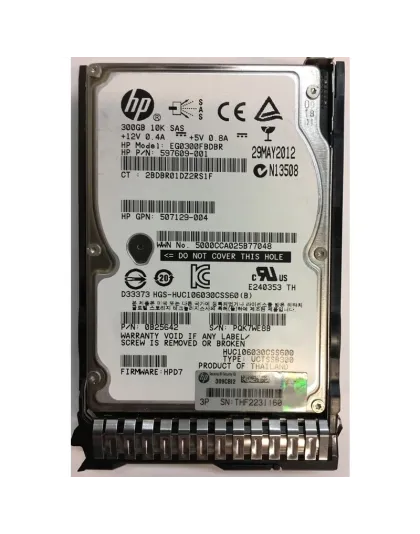 597609-001 0B25642 HPE 300GB 10K SAS Enterprise Hard Drive