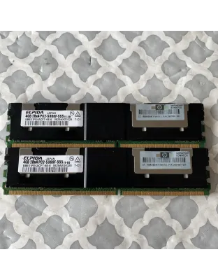 398708-061 MT36HTF1272FY-667G1DG HP 4GB DDR2 FB DIMM