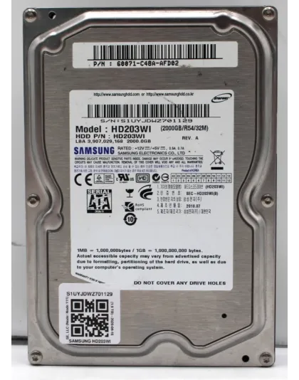 HD203WI Samsung EcoGreen 2TB Desktop Hard Drive