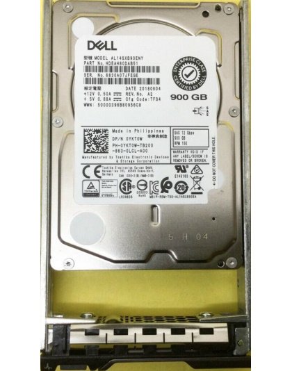 0YKT0W Dell 900GB 15K SAS SFF Hard Drive