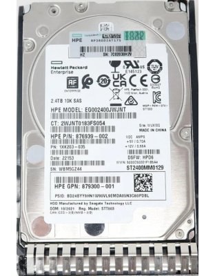 881507-001 HPE 2.4TB 10K SAS Hard Drive
