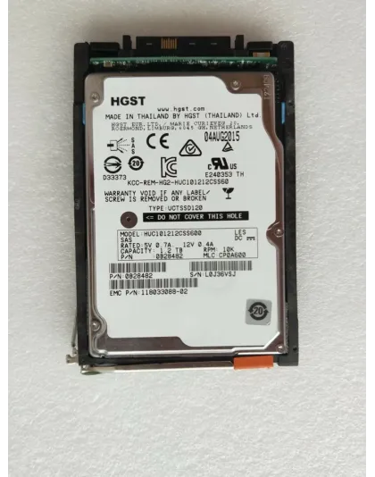 005050084 EMC 1.2TB 10K SAS Hard Drive