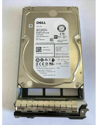 RHVWG Dell 6TB 7.2K SAS 3.5-inch Hard Drive