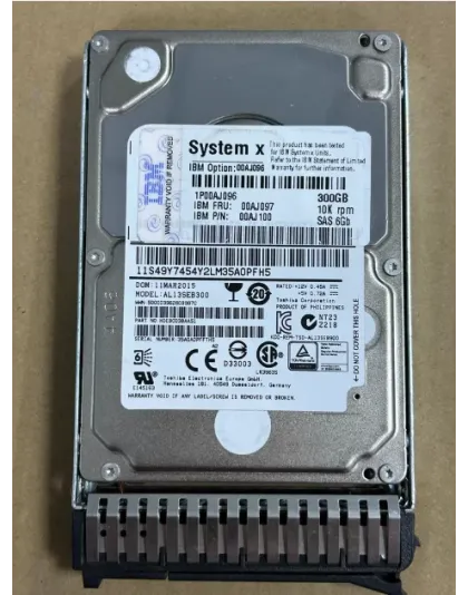 00AJ097 IBM 300GB 10K SAS 2.5-inch Hard Drive