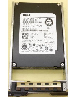 6K55X Dell 200GB 3.5-inch SLC SAS SSD