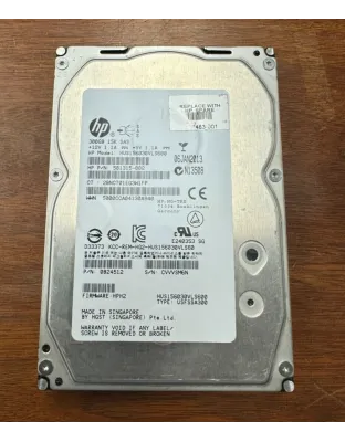 581315-002 HP 300GB 15K RPM 3.5" SAS Hard Drive