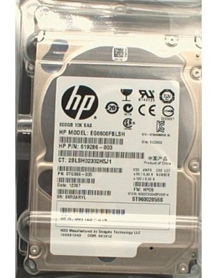 619286-003 HP 600GB 10K SAS 2.5 Inch HDD