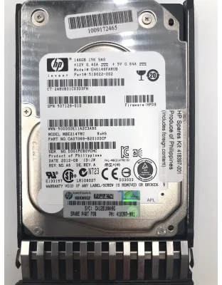 418397-001 HPE 36GB 15K SAS 2.5 Inch HDD with Tray