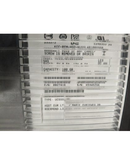 0B27416 HGST EMC 100GB 6Gbps SAS Enterprise SSD