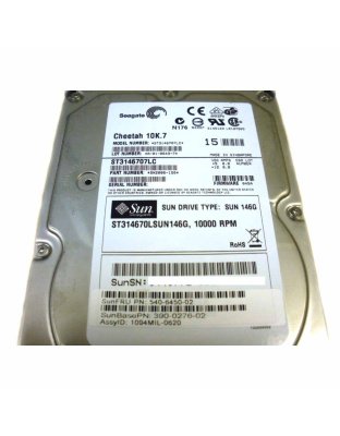 390-0276 Sun 146.8GB 10K Ultra320 3.5 SCSI HDD