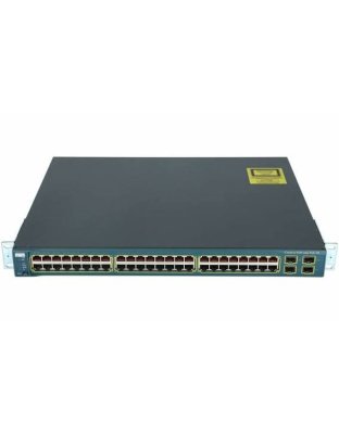 WS-C3560-48PS-S Cisco Catalyst 3560 48-Port PoE Switch