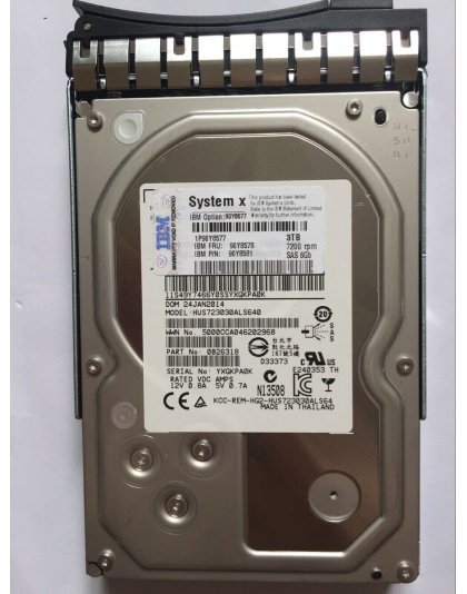 90Y8578 IBM 3TB 7.2K NL SAS 3.5" HDD