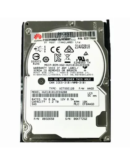 02311HAN Huawei 1.2TB SAS 10K Hard Drive
