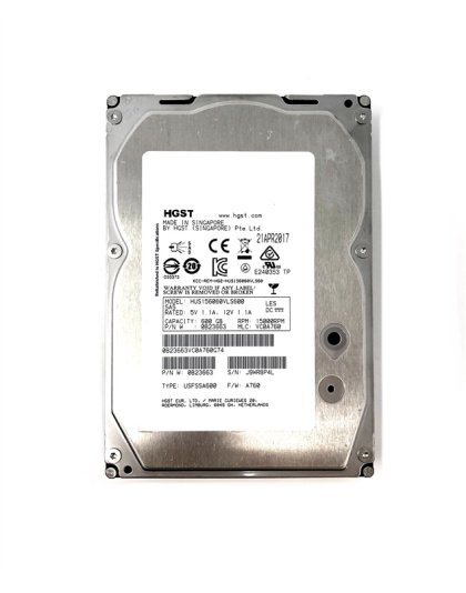 0B23663 HGST 600GB 15K RPM SAS 6Gb/s 3.5" Hard Drive
