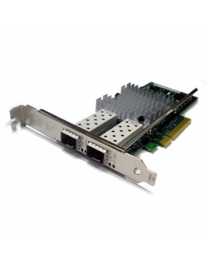 XYT17 Dell Intel X520-DA2 Dual-Port 10GbE SFP+ Adapter