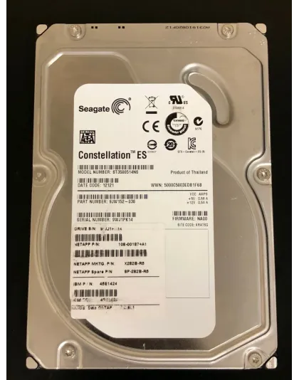 X282B-R5 NetApp 500GB 7.2K SATA 3.5" HDD