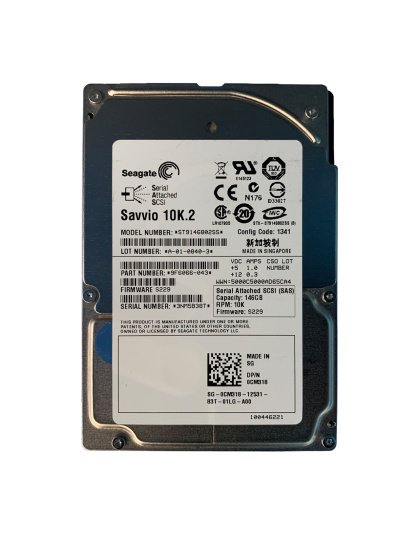 CM318 Dell 146.8GB 10K 2.5 SAS Hard Drive