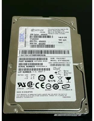 43X0833 IBM 146GB 10K RPM 2.5-Inch SAS HDD