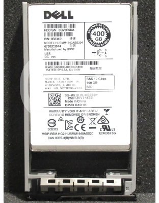 G1D1K Dell 400GB 2.5-Inch SAS 12G Enterprise SSD