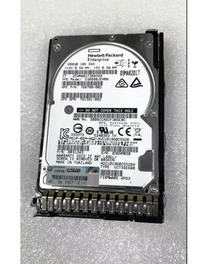 781577-001 HP 600GB 10K RPM 2.5-Inch SAS Drive