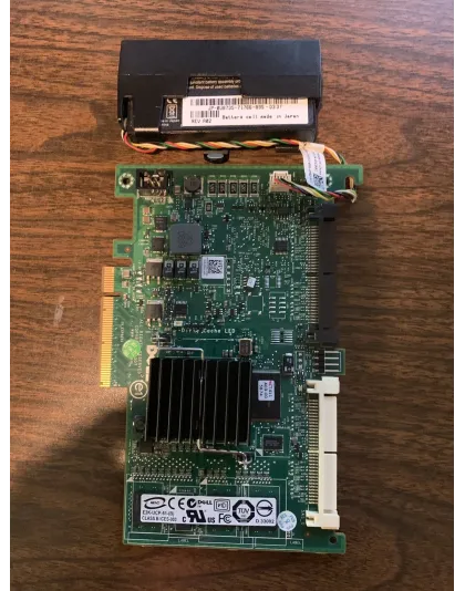WY335 Dell PERC 6/i Dual Channel SAS RAID Controller
