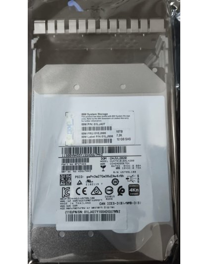 01LJ854 IBM Lenovo Storwize 10TB 7.2K 12G SAS HDD