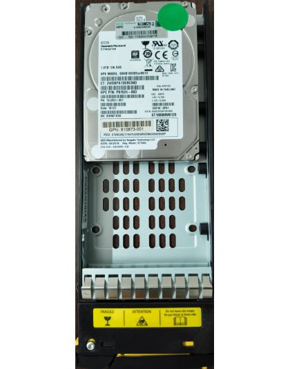 P01524-003 HPE 3PAR 1.8TB 10K 12Gb/s SAS 2.5" HDD