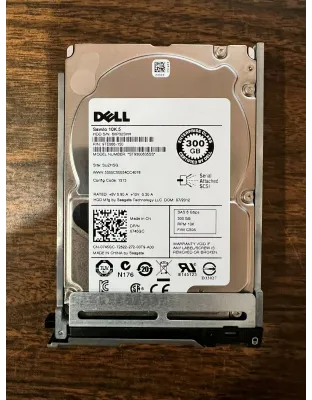 0745GC Dell 300GB 10K SAS 2.5 Enterprise Hard Drive