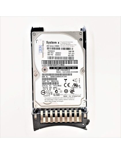 42D0633 IBM 146GB 10K RPM 6Gbps 2.5 SAS Drive