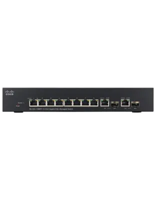 SG300-10MP Cisco 10-Port Gigabit Max-PoE Switch